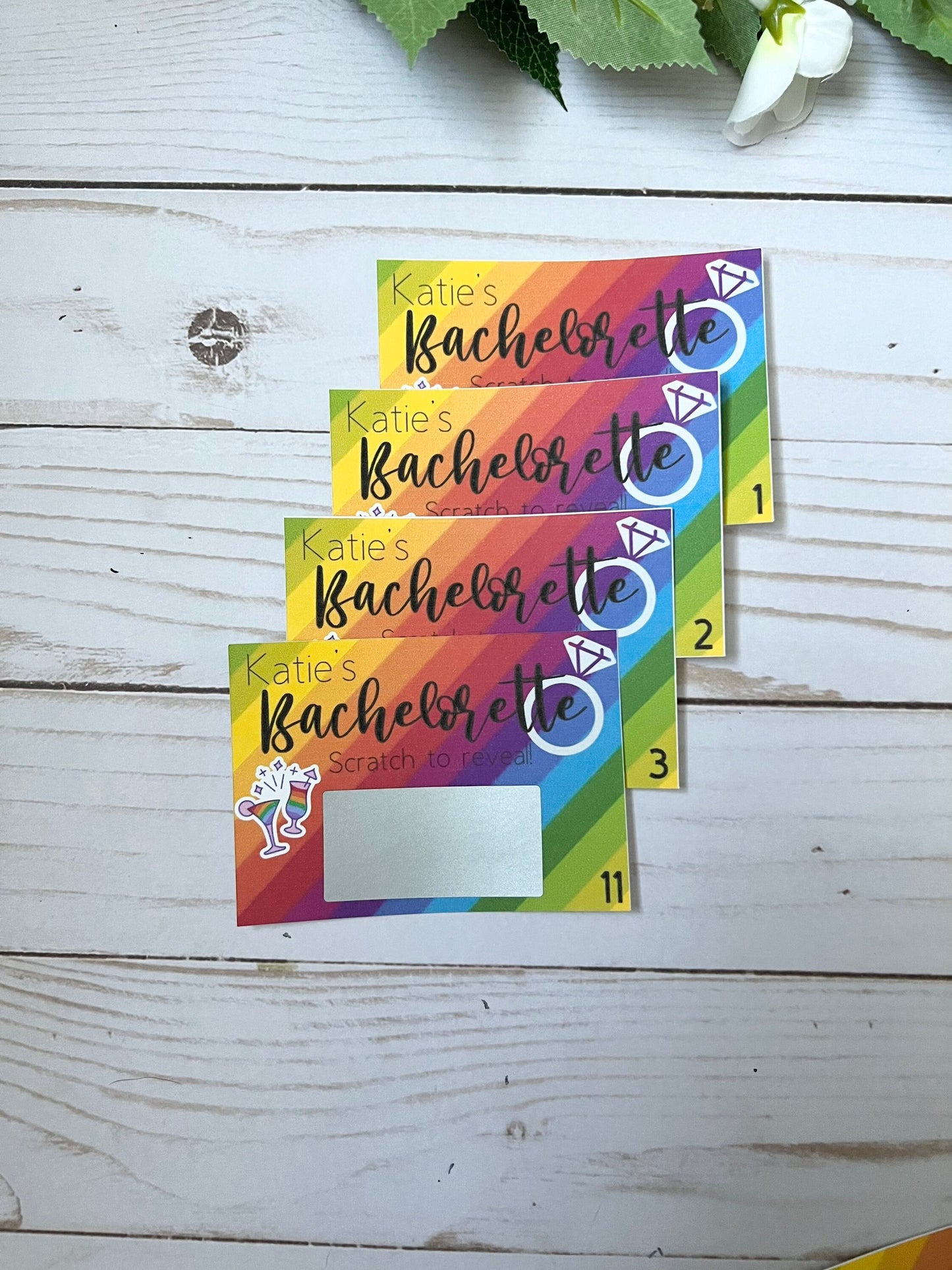 Rainbow Bachelorette Scavenger Hunt--Bachelorette Weekend-Beach Bachelorette-Pride Bachelorette-Bachelorette Hunt-Bachelorette Game