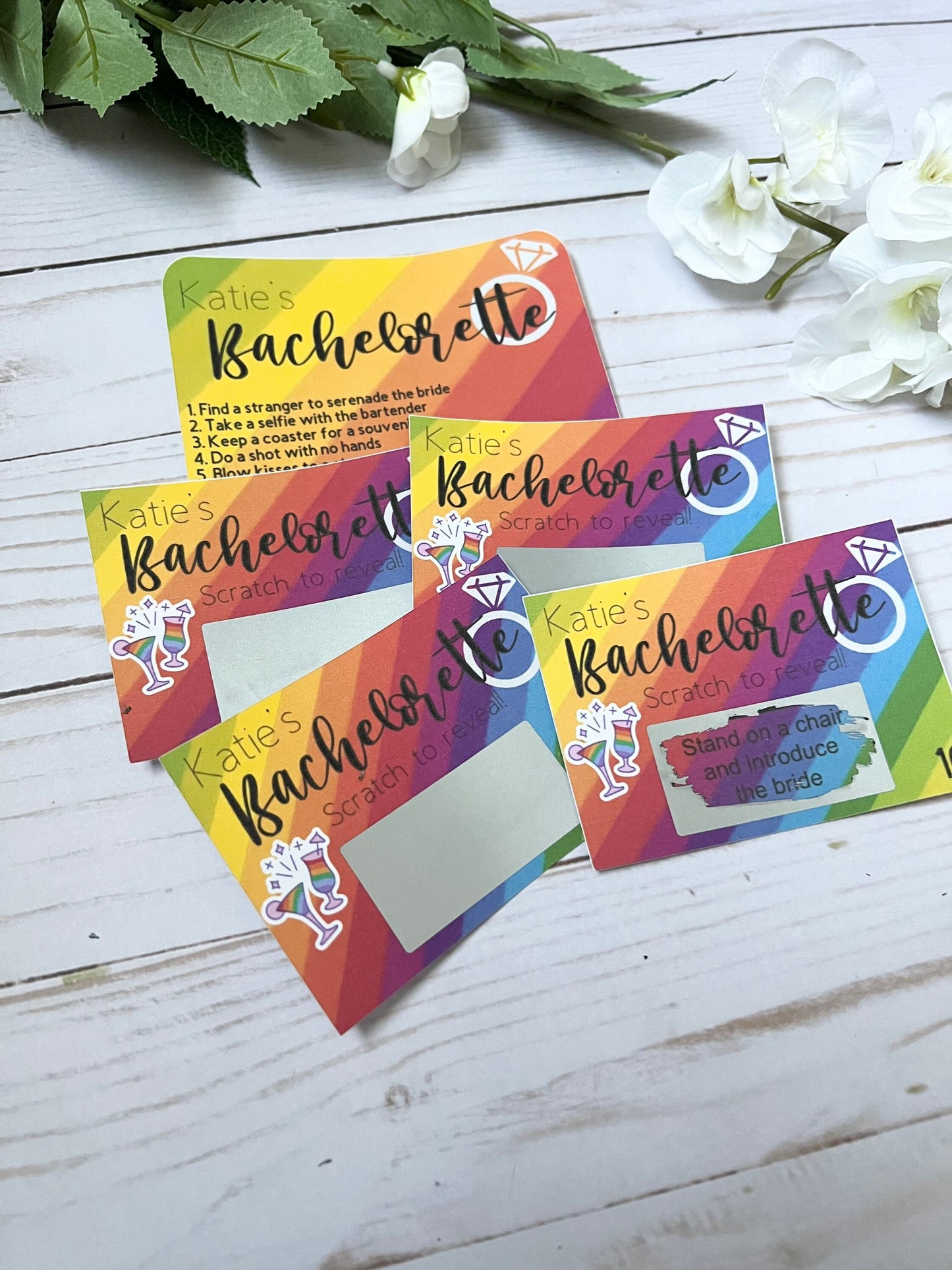 Rainbow Bachelorette Scavenger Hunt--Bachelorette Weekend-Beach Bachelorette-Pride Bachelorette-Bachelorette Hunt-Bachelorette Game