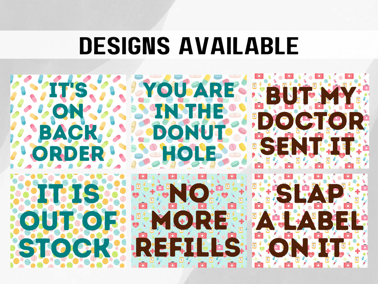 Pharmacy Sayings Mouse Pads-Pharmacy Student Gift-Pharmacy Supplies-PharmD Gift-Pharmacist Gift-Eat Sleep Pharmacy-Pharmacy Gift Exchange