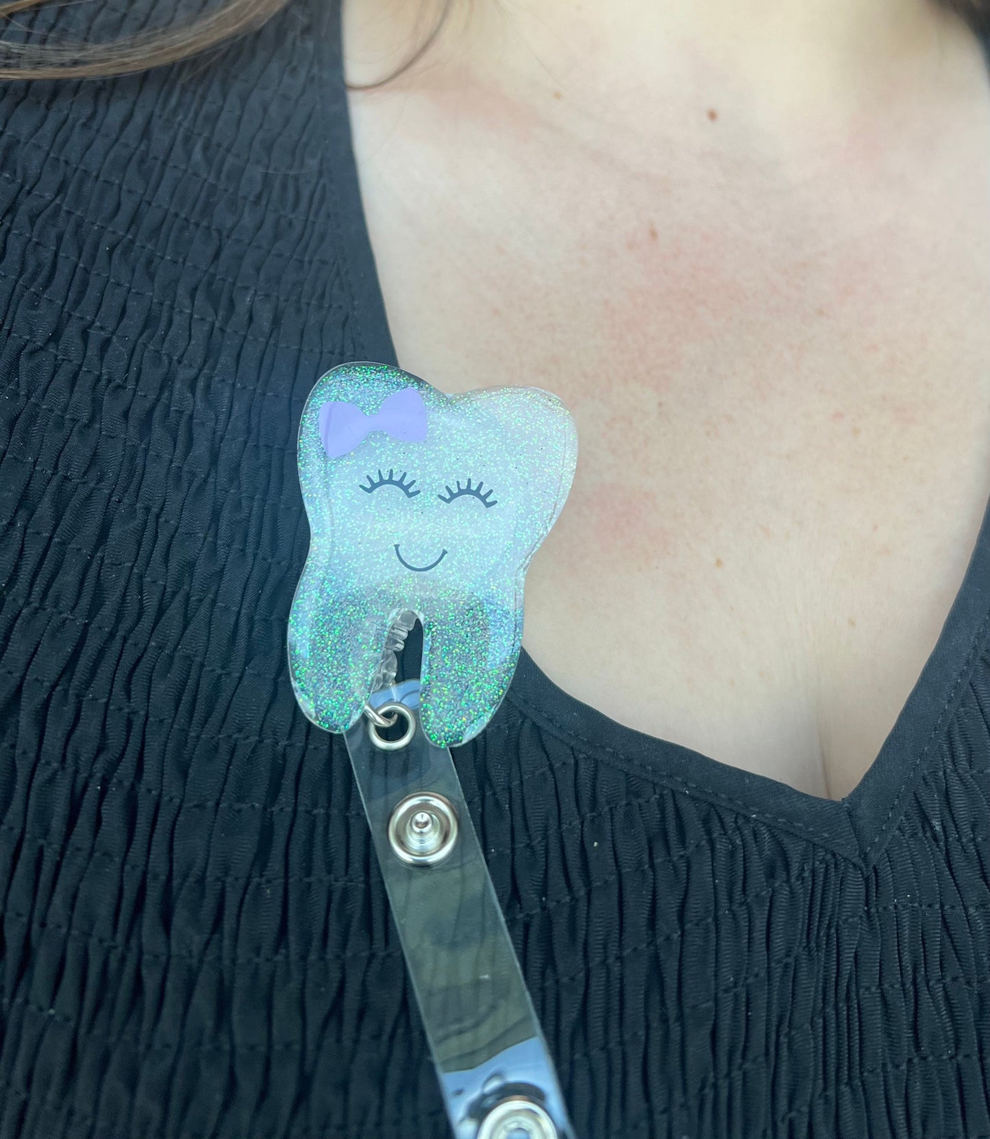 Tooth Badge Reel--Dental Badge Reel-Medical Badge Reel-Dentist Student Gift-Hygienist Badge Reel-Tooth Fairy Badge Gift-Dentistry Grad