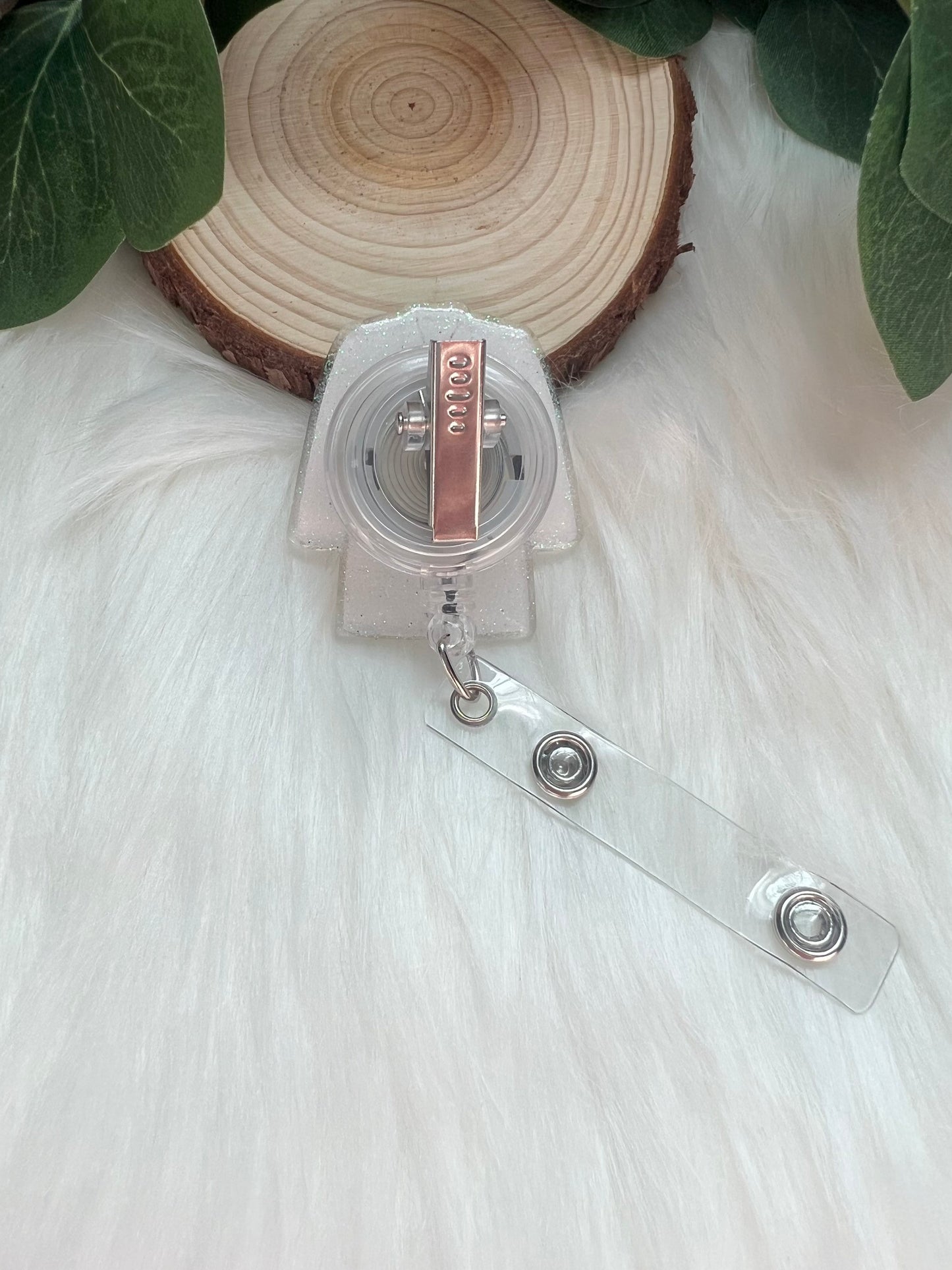 White Coat Badge Reel-- Pharmacy Badge Reel-Medical Badge Reel-Pharmacy Student Gift-RX Badge Reel-Pharmacist Badge Gift-Pharmacy Grad