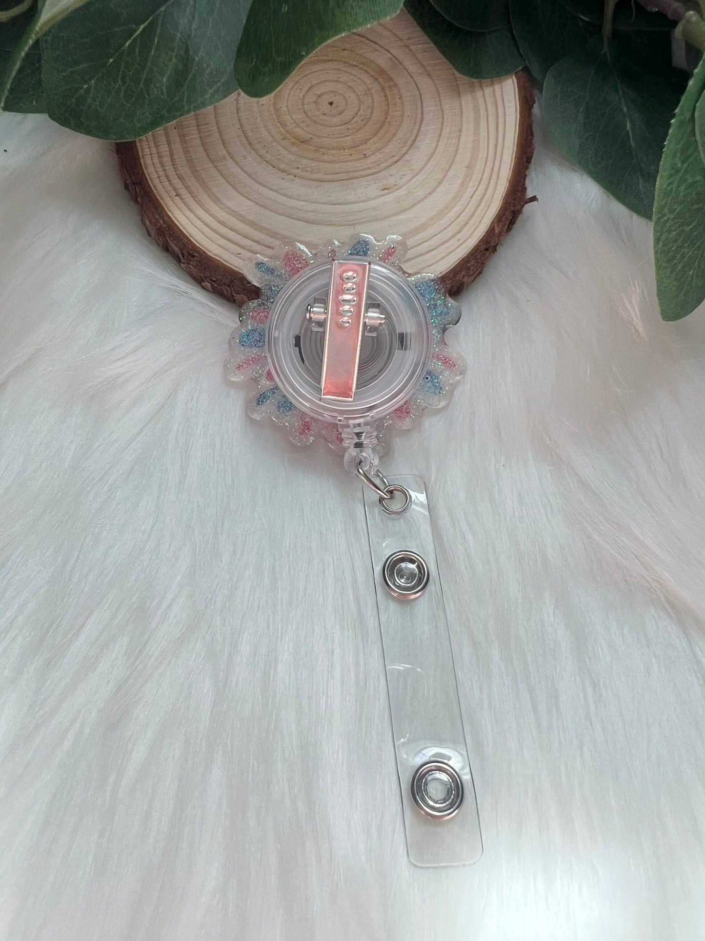 USA Fireworks Badge Reel--Patriotic Badge Reel-Independence Day Badge Reel-Memorial Day Gift-Glitter Badge Reel-Nurse Badge Reel