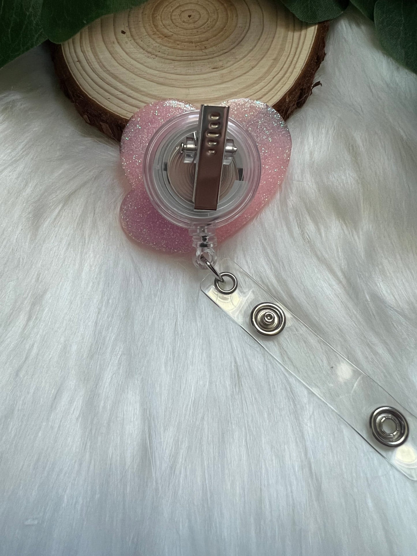 Love Hearts Badge Reel--Funny Badge Reel-Cupid Badge Reel-Graduation Gift-Valentine's Gift-Glitter Badge Reel-Nurse Badge Reel