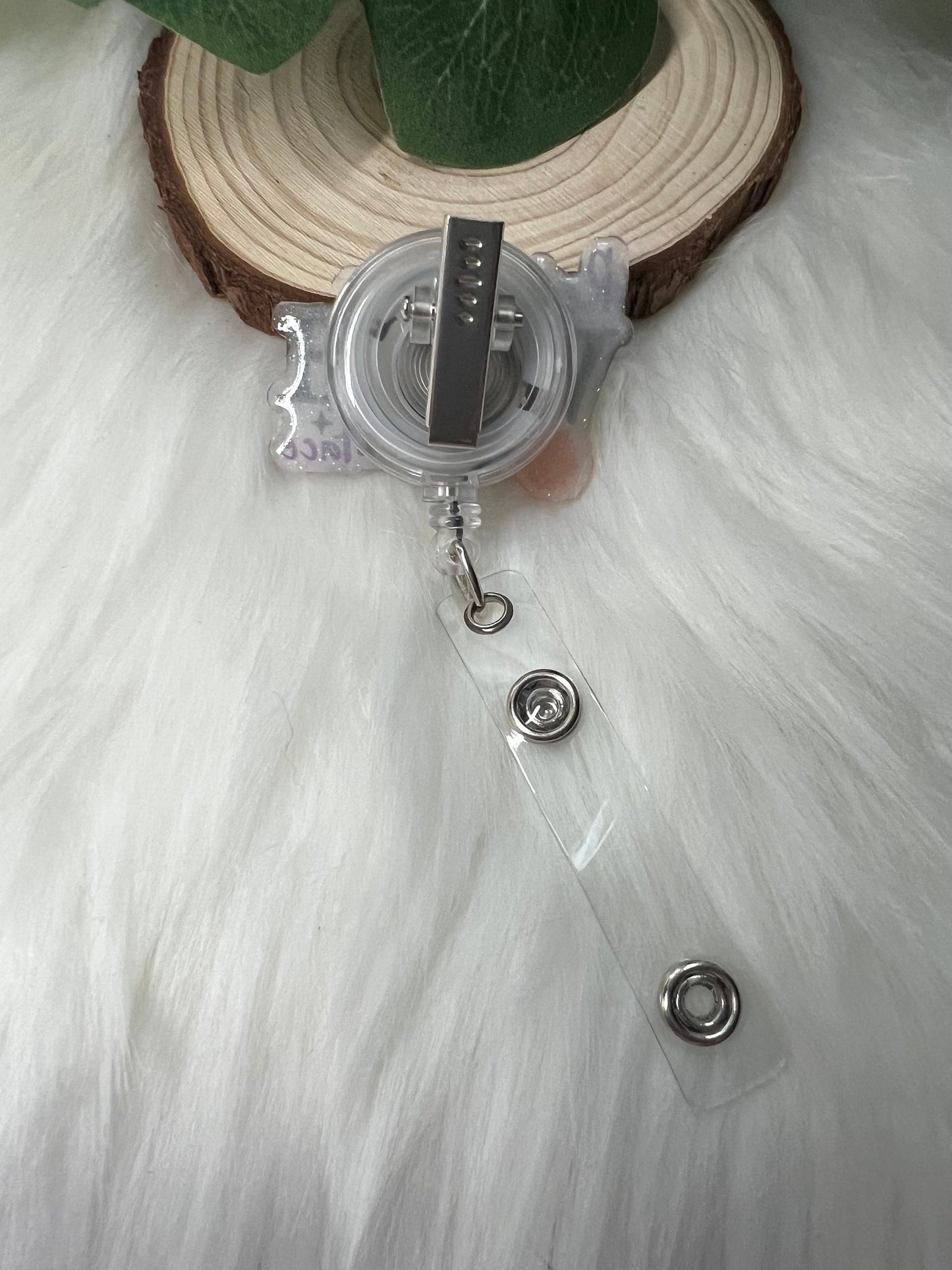 Resting Witch Badge Reel--Halloween Badge Reel-Nurse Badge Reel-Fall Badge Reel-Glitter Badge Reel-Festive Badge Reel-Stocking Stuffer