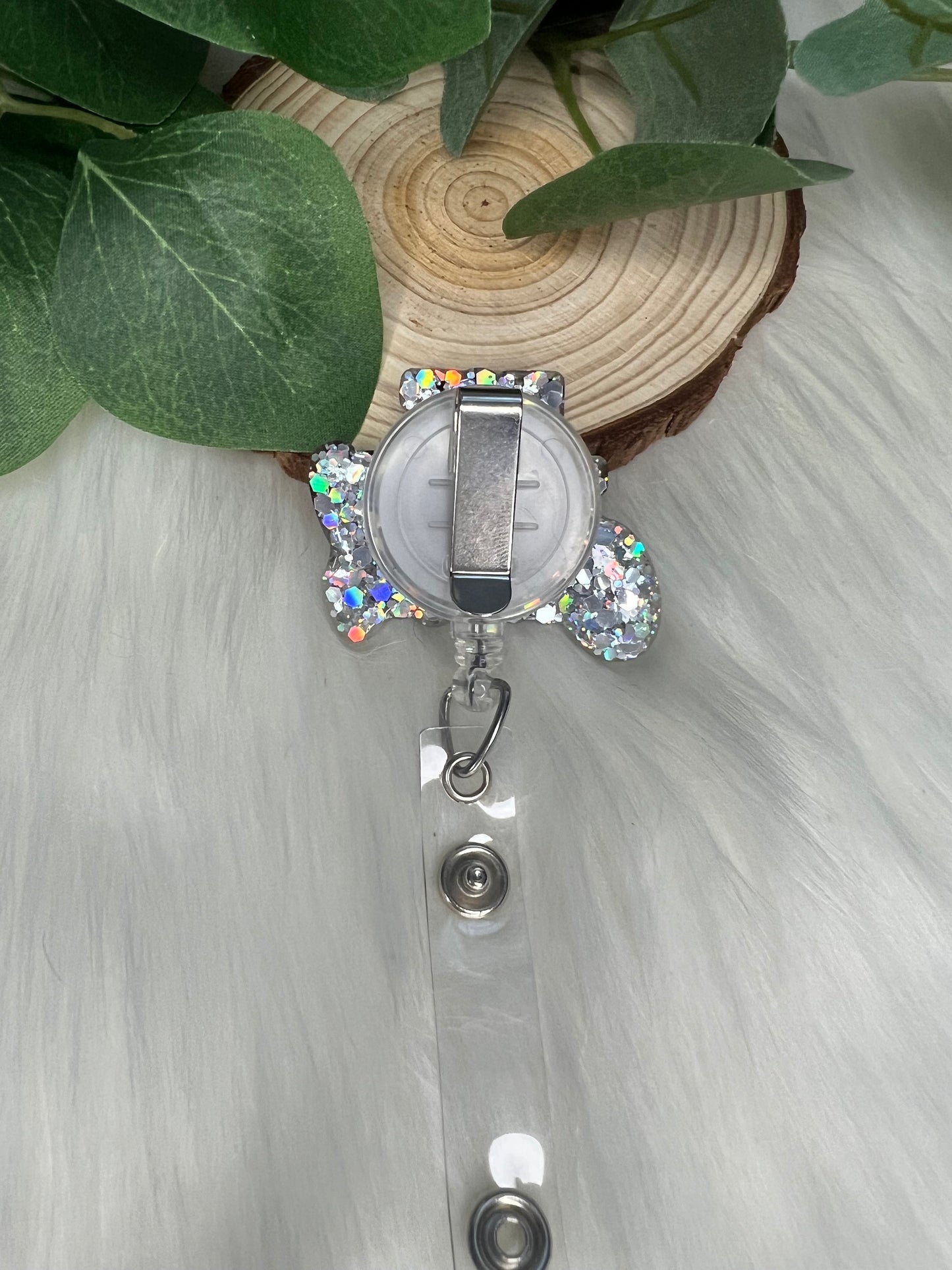 Anti Love Cupid Badge Reel--Funny Badge Reel-Cupid Badge Reel-Anti Valentines Gift-Valentine's Gift-Glitter Badge Reel-Nurse Badge Reel