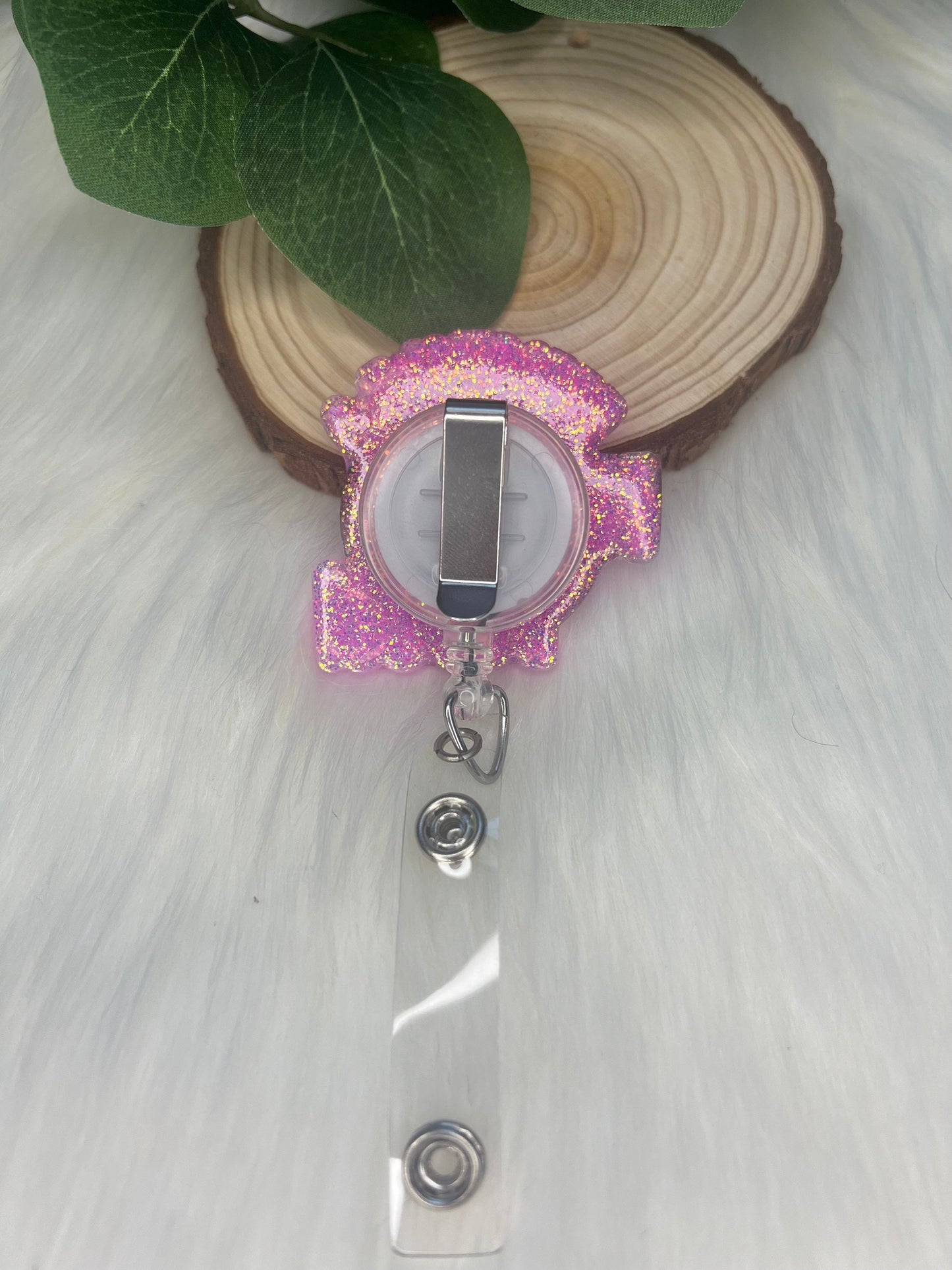 Full Moon Badge Reel--Funny Badge Reel-Adulting Badge Reel-Graduation Gift-Halloween Gift-Coworker Gift-Glitter Badge Reel-Nurse Badge Reel