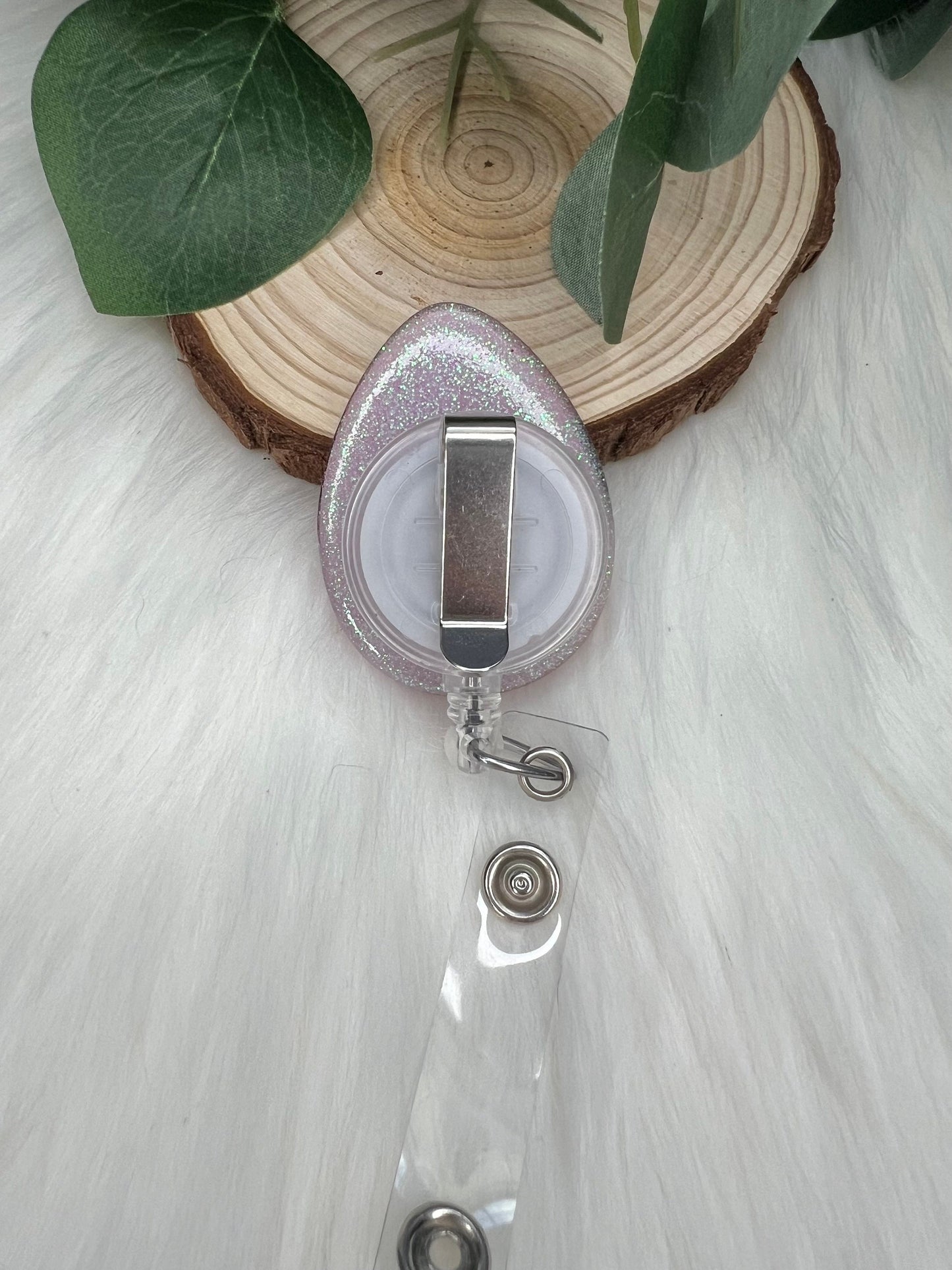 Plaid Easter Egg Badge Reel--Easter Badge Reel-Easter Egg Badge Reel-Spring Badge Reel-Glitter Badge Reel-Bunny Badge Reel-Basket Stuffer