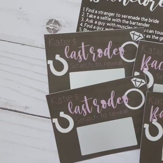 Last Rodeo Bachelorette Scavenger Hunt--Bachelorette Weekend-Rodeo Bachelorette-Bachelorette Hunt-Bachelorette Game-Nash Bash-Space Cowgirl