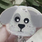 Spotted Dog Badge Reel--Labrador Badge Reel-Dog Mom Badge Reel-Dog Mom Gifts-Veterinarian Gift-Dog Lover Gift-Glitter Badge Reel-Nurse Badge