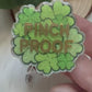 Glitter Pinch Proof Badge Reel--St. Patricks Badge Reel-Lucky Clover Badge Reel-Coworker Gift-Glitter Leprechaun Badge-Nurse Badge Reel