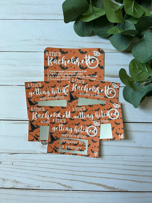 Halloween Bachelorette Scavenger Hunt--Bachelorette Weekend-Bachelorette Hunt-Bachelorette Game-Lets Go Ghouls-Witch is Getting Hitched