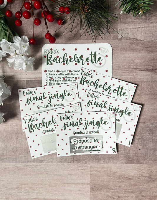 Christmas Bachelorette Scavenger Hunt--Bachelorette Weekend-Bachelorette Hunt-Bachelorette Game-Drink Up Grinches-Final Jingle