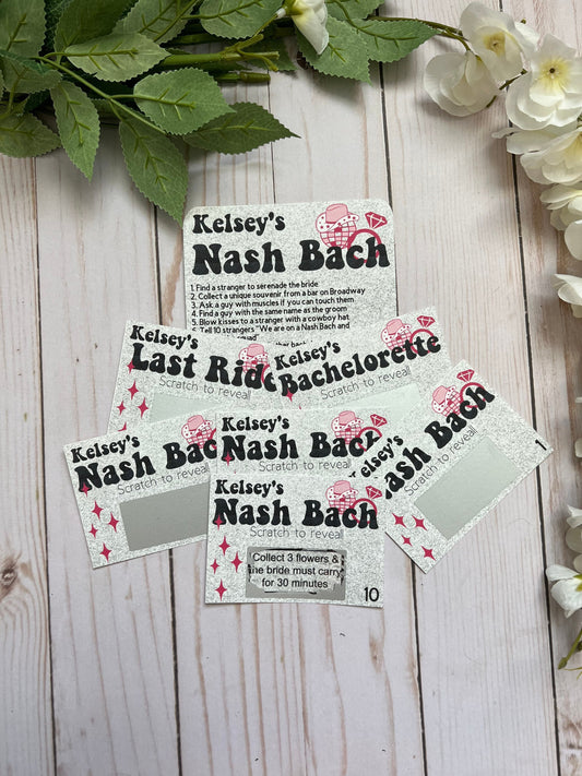 Nash Bach Bachelorette Scavenger Hunt--Bachelorette Weekend-Rodeo Bachelorette-Bachelorette Hunt-Bachelorette Game-Nash Bash-Space Cowgirl