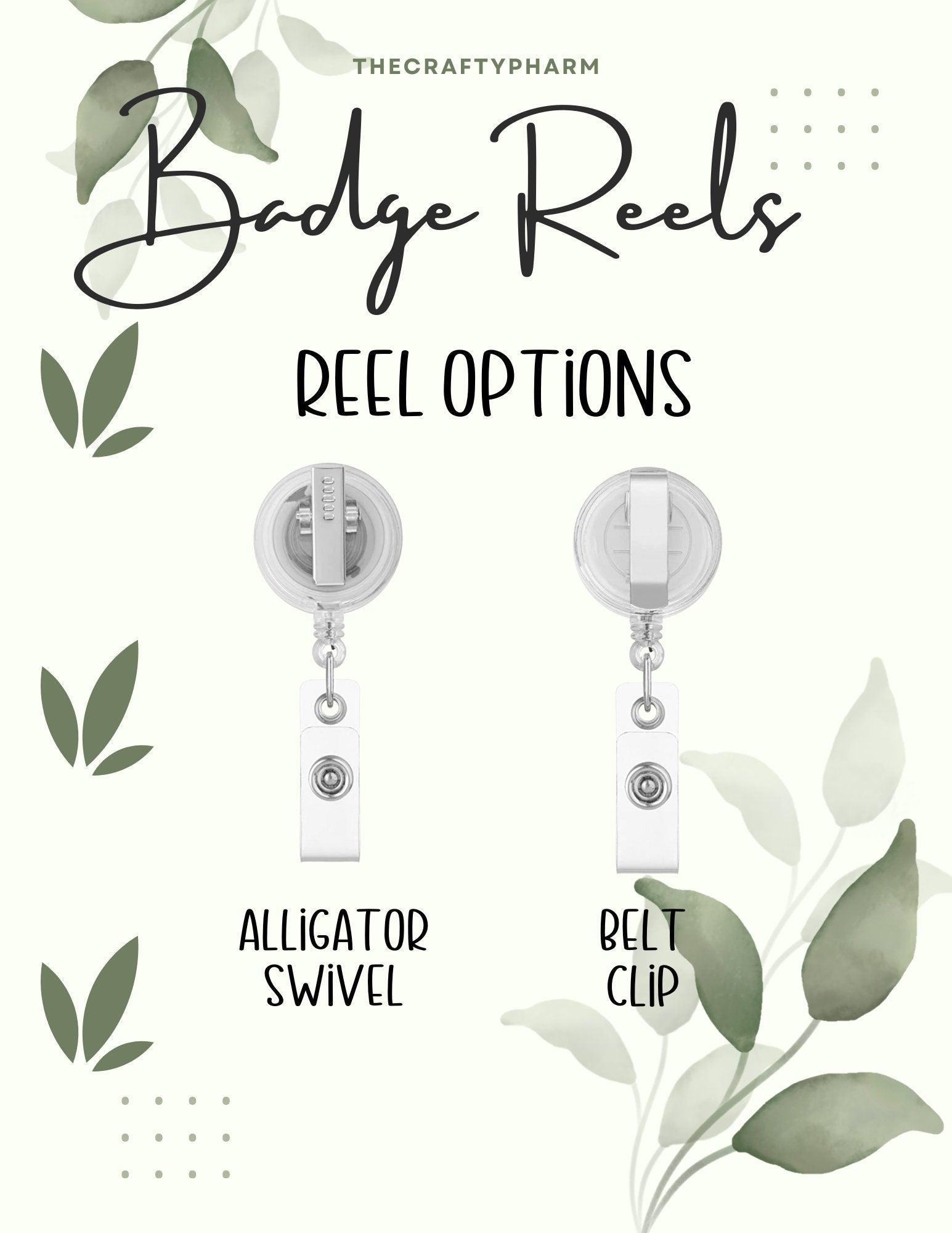 Alligator Badge Reel--Baby Monkey Badge Reel-baby Animal Badge Reel-Dog Mom Gifts-Veterinarian Gift-Gator Lover Gift-Glitter Badge Reel