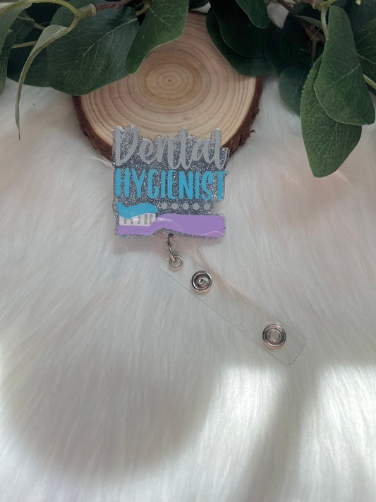 Dental Hygienist Badge Reel-Dental Badge Reel-Medical Badge Reel-Dentist Student Gift-Tooth Badge Reel-Tooth Fairy Badge Gift-Dentistry Grad