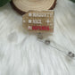 Naughty Nice Badge Reel--Christmas Badge Reel-Nurse Badge Reel-Winter Badge Reel-Glitter Badge Reel-Festive Badge Reel-Stocking Stuffer