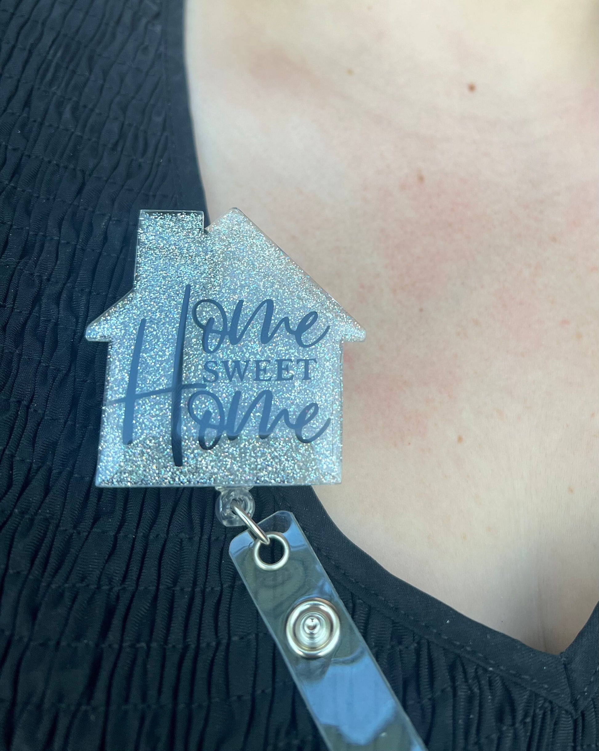 Home Sweet Home Badge Reel--Realtor Badge Reel-Realtor Agent Gifts-Realtor Appreciation-Home Sweet Home-Housewarming Gift-Realtor Pin