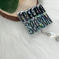 Freezin Season Badge Reel--Christmas Badge Reel-Nurse Badge Reel-Winter Badge Reel-Glitter Badge Reel-Festive Badge Reel-Stocking Stuffer