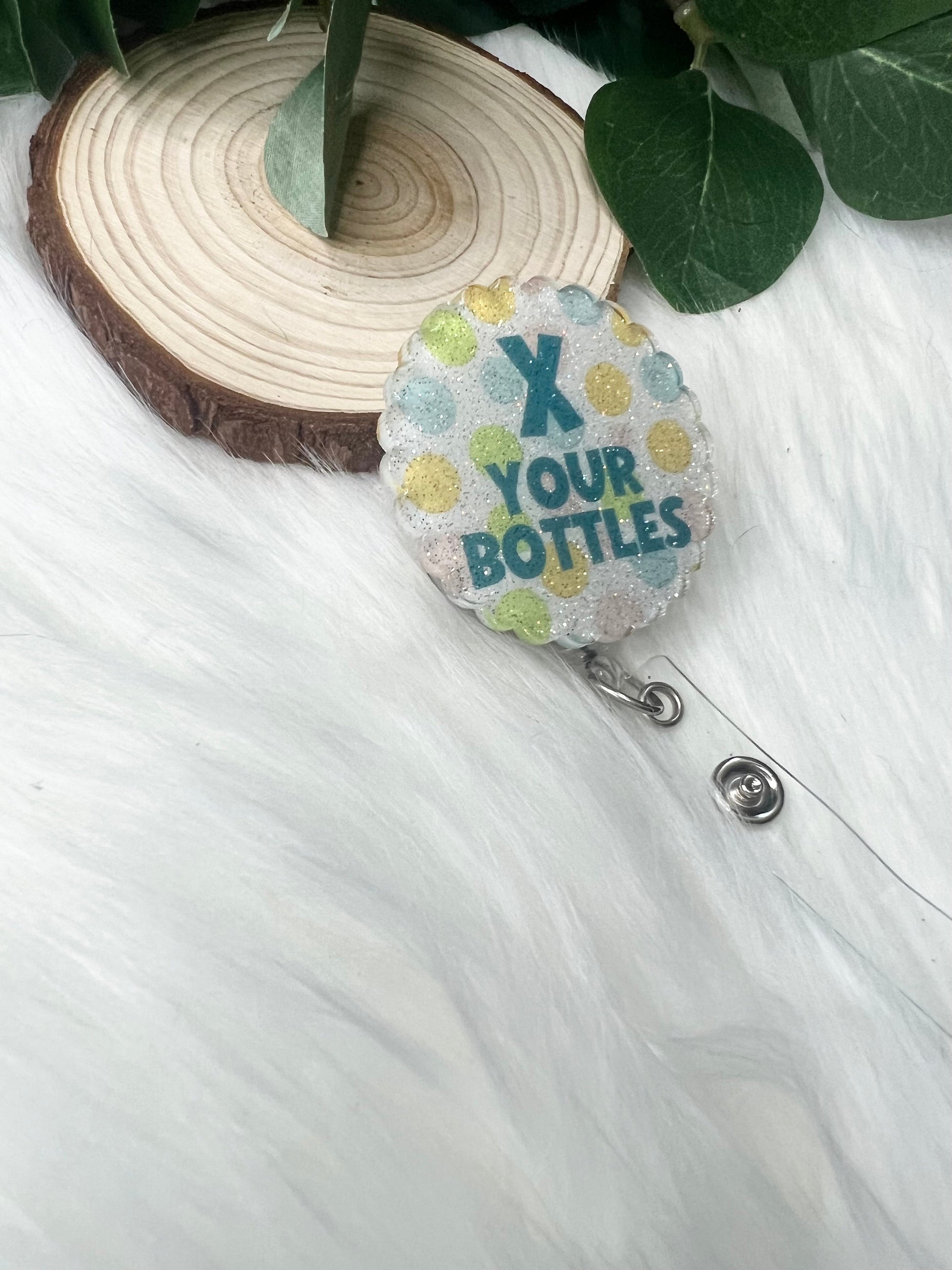 X Your Bottles Badge Reel-- Pharmacy Badge Reel-Pill Badge Reel-Pharmacy Technician Gift-RX Badge Reel-Pharmacist Badge Gift-Pharmacy Grad