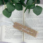 Custom Glitter Name Bookmark--Book Lover Gift-Personalized Bookmark-Glitter Acrylic Bookmark-Gift for Readers-Cute Bookmark Gift